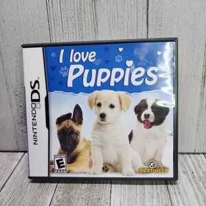 I Love Puppies - Nintendo DS 2009 - Complete in Box